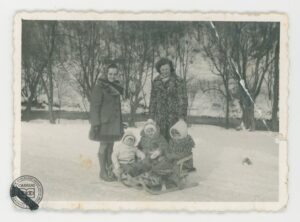 Krystyna z Szotów Ferenc i Teresa Margraf z synami