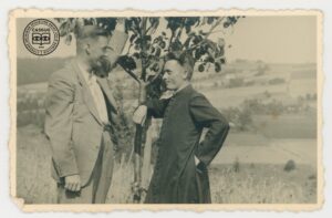 Ks. Teofil Świątek wraz z bratem lekarzem