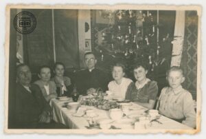 Ks. Julian Śmietana w gościnie u państwa Rzeszutów