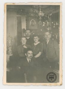 Ks. Julian Śmietana w gościnie u państwa Rzeszutów w okresie świąt Bożego Narodzenia