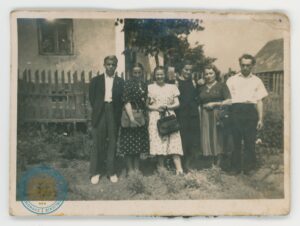 Eugeniusz Górski z rodziną