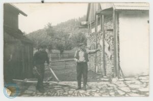 Jan Kulasik z synem Kazimierzem