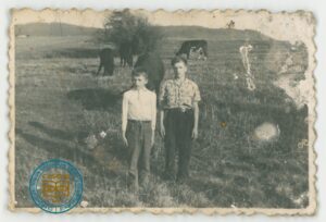 Zeon Bugajski z kolegą