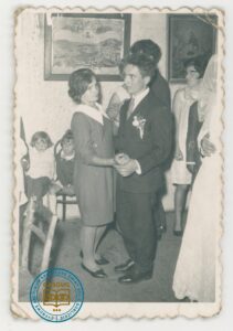 Helena i Andrzej Michniak na weselu