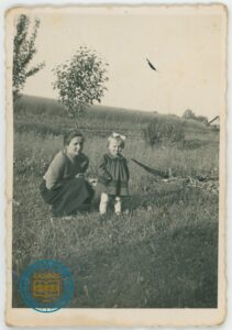 Stefania Pyrcz z córką Marysią