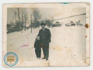 Kazimierz Dziadyk z Markiem Wawrynem