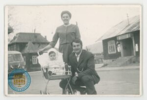 Jan i Krystyna Okarma z córką Edytką