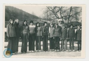 Jan Okarma z łyżwiarzami