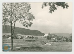 Krajobraz Wysowej - pocztówka