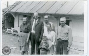 Rodzina Bołdysiów: Anna, Szymon, Michał, Piotr i Stefan