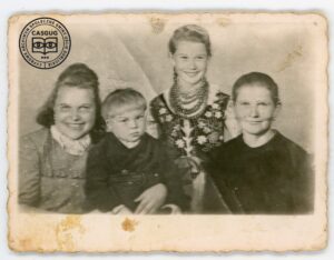 Maria Cycoń, Stanisław Surma, Helena Gromala i Salomea Gromala