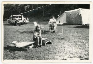 Czesia Cycoń i letnicy z Gorlic