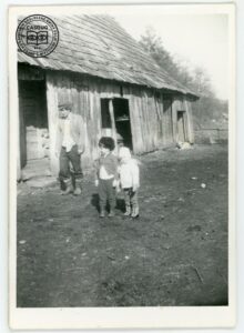 Marek Kosiba z dziećmi