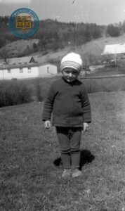 Mały Piotr Wasula w Zdyni