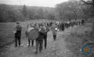 Najprawdopodobniej kondukt weselny Ireny i Romana Michalaków